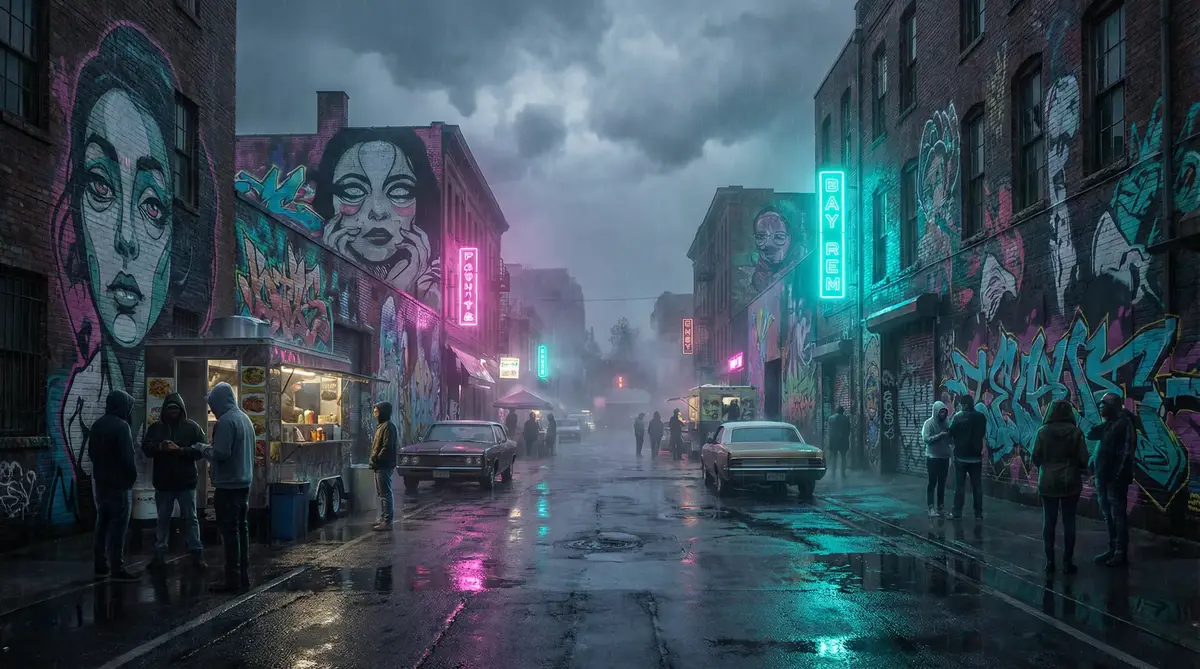 幻塔兑换码 - 雨夜壁画街